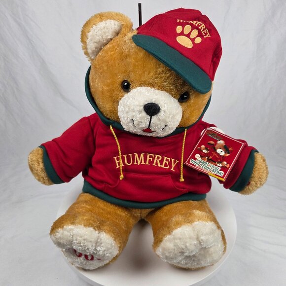 2005 Hug A Bear Humfrey Teddy Bear Plays I Want To Be Your Teddy Bear - Picture 1 of 7